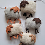 Load image into Gallery viewer, Wool Sheep Ornaments
